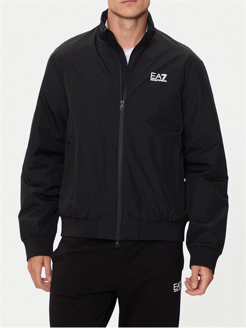 EA7 Emporio Armani ブラックモッズコート ARMANI EXCHANGE（アルマーニエクスチェンジ）の「【A|X